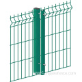 PVC coated 4x4 welded wire mesh fence